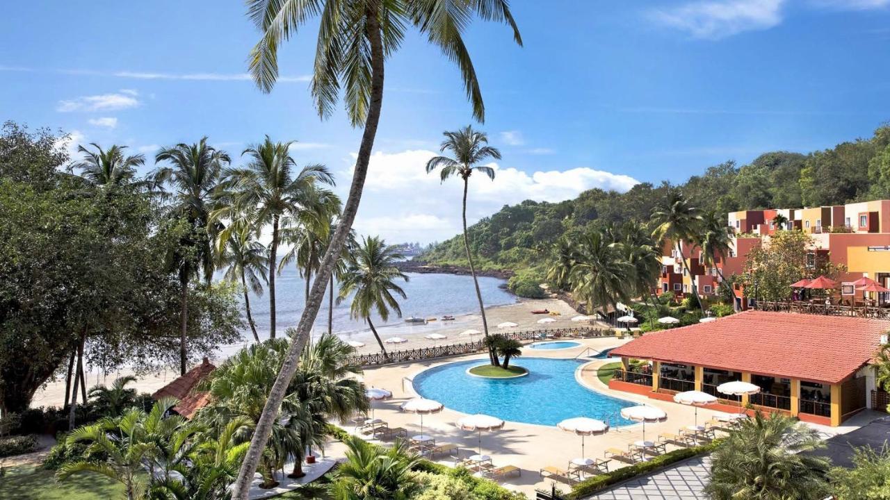 Taj Cidade De Goa Heritage, Goa Santa Cruz Bagian luar foto The beach at the resort