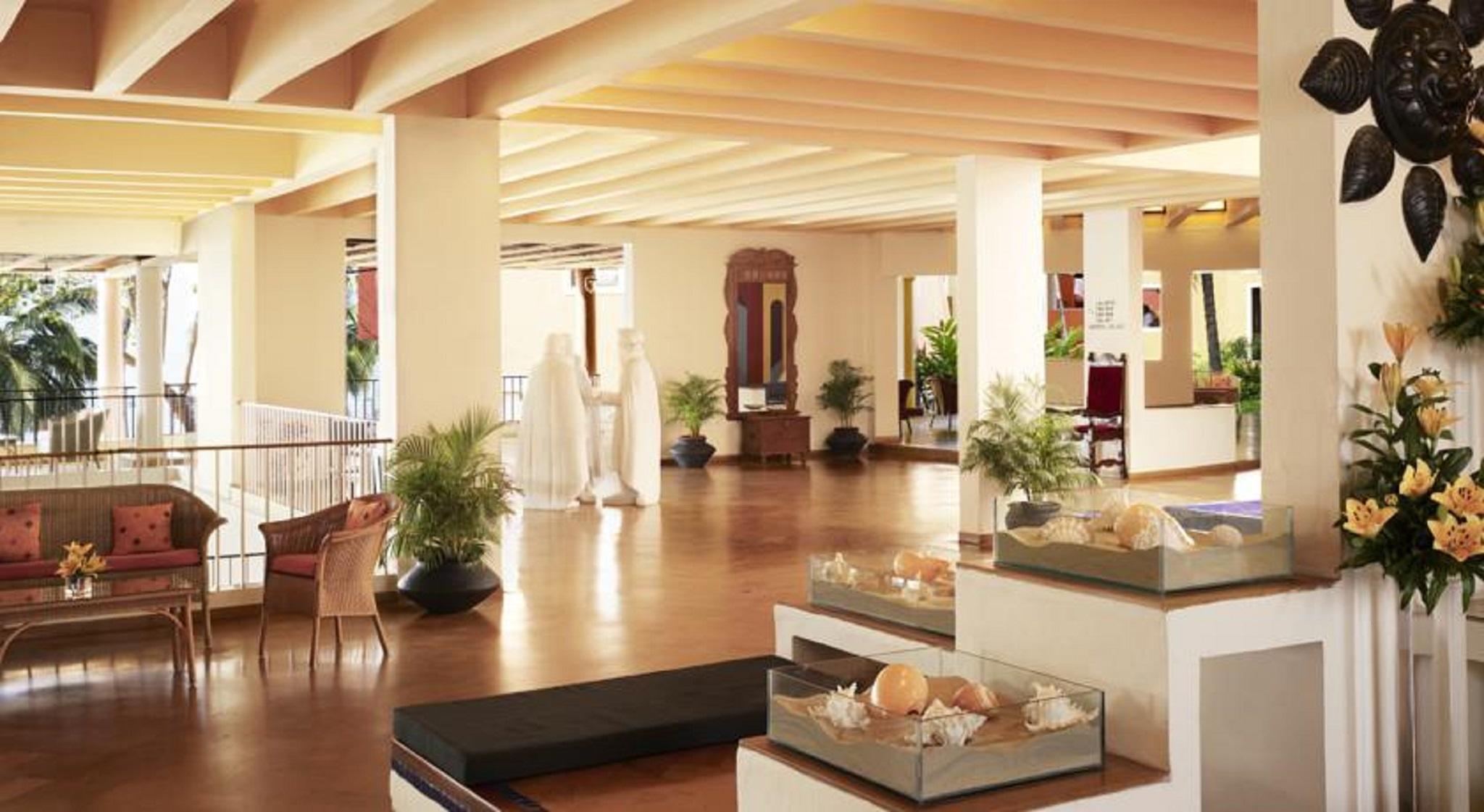 Taj Cidade De Goa Heritage, Goa Santa Cruz Bagian luar foto Lobby
