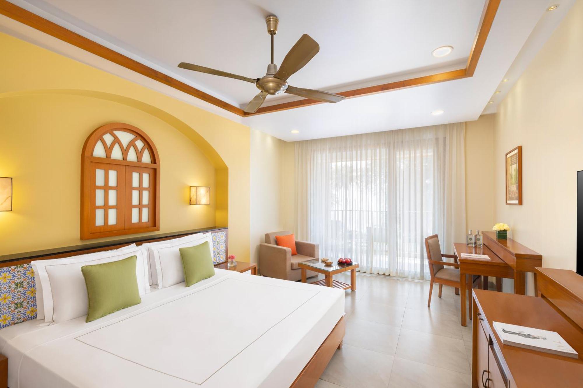 Taj Cidade De Goa Heritage, Goa Santa Cruz Bagian luar foto Deluxe Room