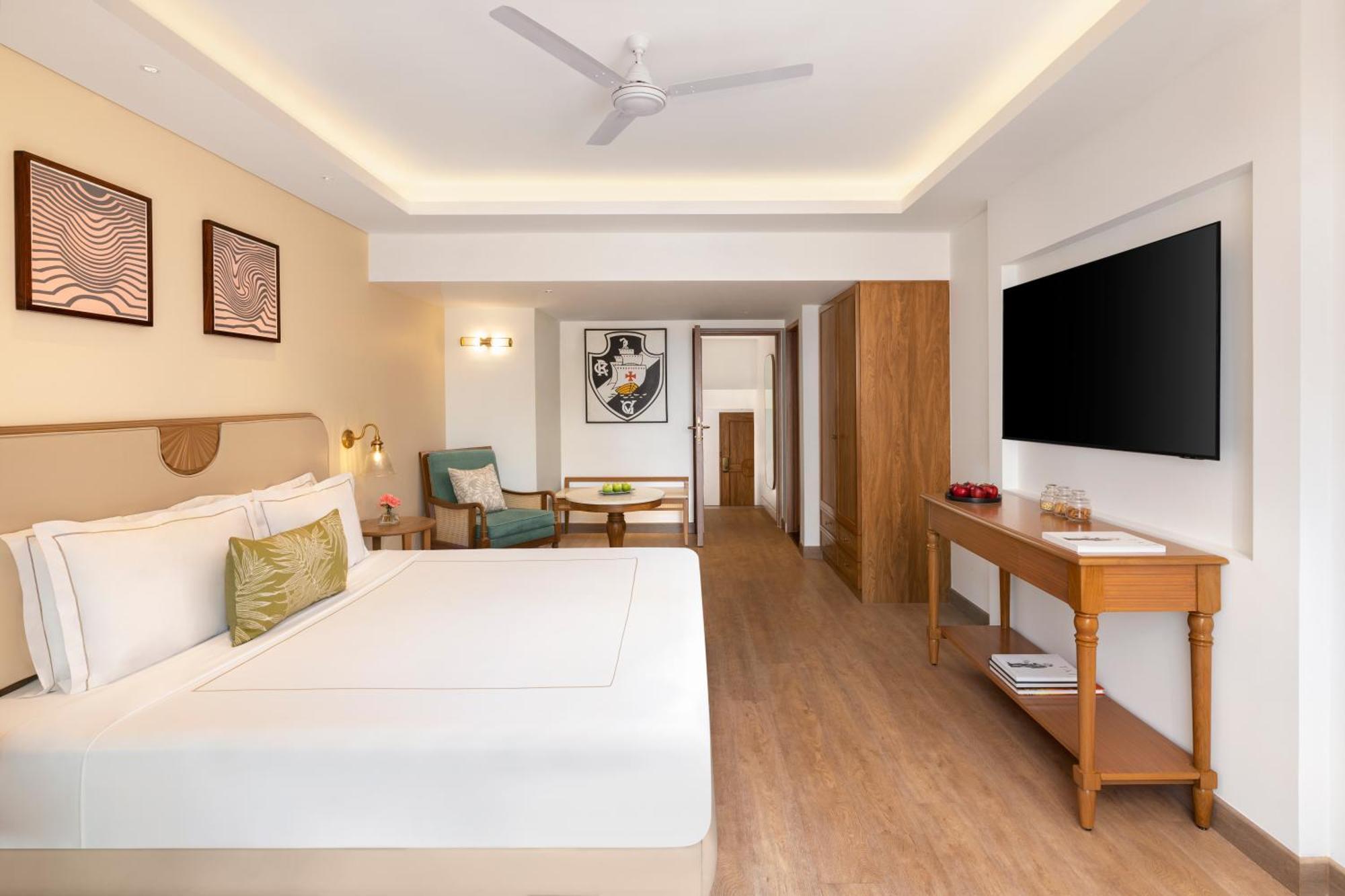 Taj Cidade De Goa Heritage, Goa Santa Cruz Bagian luar foto Deluxe Room